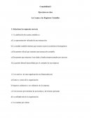 La Cuenta y los Registros Contables - Ejercicios