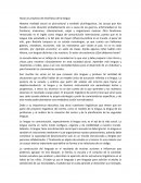 Hacia un proyecto de enseñanza de la lengua