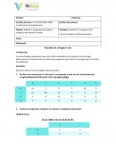 Programación modular, arreglos y persistencia de datos