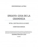 GUIA DE LA GRANDEZA