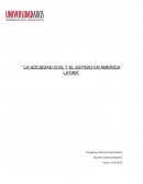 La sociedad civil y el Estado en America Latina