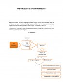 Introducción a la Administración - Trabajo