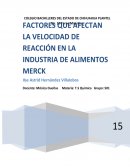 Química en la Industria Alimentaria