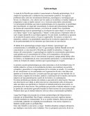 Epistemología - Ensayo