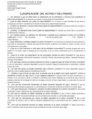 CLASIFICACION DEL ACTIVO Y DEL PASIVO