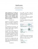 Optisystem software de diseño integral de simulaciones de un diseño de fibra óptica