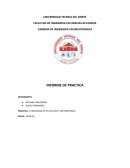 INFORME DE PRACTICA ENCENDIDO LED