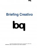 Briefing creativo BQ