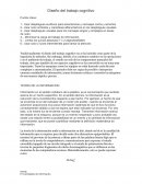 Diseño del trabajo cognitivo