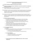 Tarea COMPLICACIONES POSTOPERATORIAS