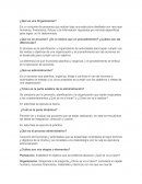 ¿Qué es una Organización?