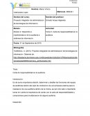 Tema 5. Carta de responsabilidad en la auditoria.