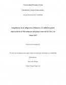 Proyecto de investigación para optar el título profesional de licenciatura en contabilidad