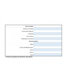 Animación y recreación Formato de programa