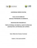 Ámbito y descripción etnográfica de la zona de estudio