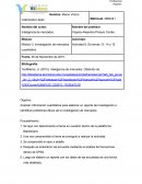 Módulo 3. Investigación de mercados cuantitativa