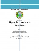 UNIDAD 4 Tipos de reacciones Químicas