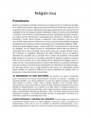 Discurso Inca Religión Inca