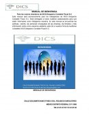 MANUAL DE BIENVENIDA Para los nuevos miembros de DICS Despacho Contable Fiscal S.C