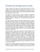 El Padrino III - Ánalisis