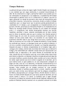 Como se da el Resumen Tiempos Modernos