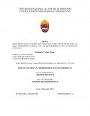 MOTIVANTES PARA UN BUEN DESEMPEÑO LABORAL EN LAS MICROEMPRESAS DE LA CIUDAD DE JUTICALPA.