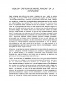 VIGILAR Y CASTIGAR DE MICHEL FOUCAUT EN LA ACTUALIDAD