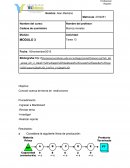 Práctica acerca de teoría de restricciones