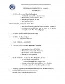 PROGRAMA CONVENCIÓN DE DORCAS