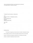 Mercado monetario y e lAño de la Diversificación Productiva y del Fortalecimiento de la Educación