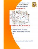 COSTO SOCIAL DEL MONOPOLIO
