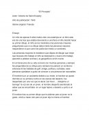 El principito - Ensayo del Libro