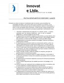 POLITICAS DEPARTAMENTO DE INVENTARIOS Y ALMACÉN