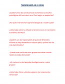 TERRORISMO EN EL PERU