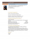Curriculum: Datos personales
