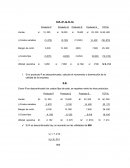 Costos y presupuestos - Informe