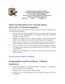 Actividades de los proveedores - Contabilidad