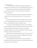 La compostura en la mesa