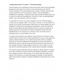 La gran Comparación del texto “Los amos” y “El sueño del pongo”