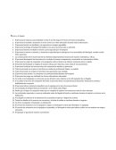 Servicio de llegada,salida etc.