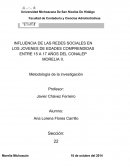 Ejemplo de la Tesis de las redes sociales