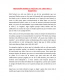 LA REFLEXIÓN SOBRE LA PELÍCULA “EL CIRCO DE LA MARIPOSA”