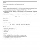 En consecuencia, se elige realizar la preparación por métodos aproximados, ya que no tiene sentido emplear instrumentos de elevada presición.