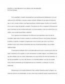 POLÍTICA Y SOCIEDAD EN UNA ÉPOCA DE TRANSICIÓN - ENSAYO