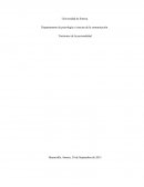 Departamento de psicología y ciencias de la comunicación. Trastornos de la personalidad