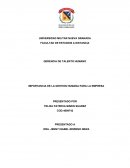 GERENCIA DE TALENTO HUMANO