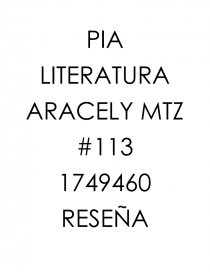 Análisis de lecturas realizadas. Página 1