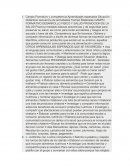 Campos formativos y competencias