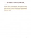 La educación de las virtudes en la familia