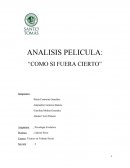 ANÁLISIS PELÍCULA: “COMO SI FUERA CIERTO”